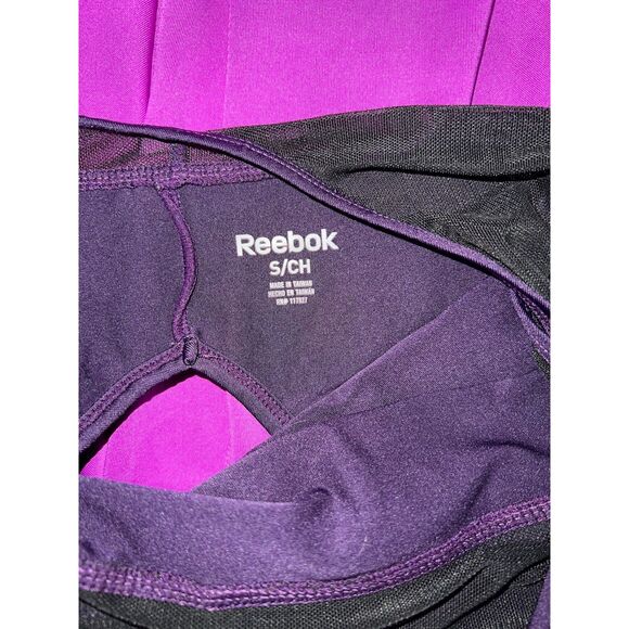 Reebok Athletic Dress Mesh Tank Sleeves, Keyhole Cutout Back Sz S - Picture 7 of 8